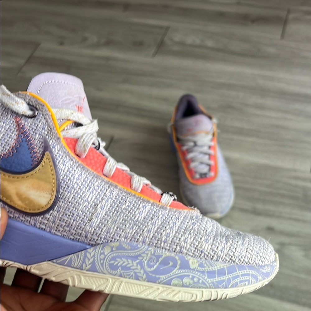 Nike LeBron 20 Multicolor Athletic Sneakers - Picture 5 of 12